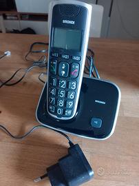 Telefono Cordless Fisso Brondi Bravo Gold