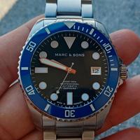 Orologio uomo Marc&Sons Diver Automatico