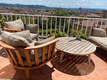 set di mobili da esterno (per giardino o balcone)