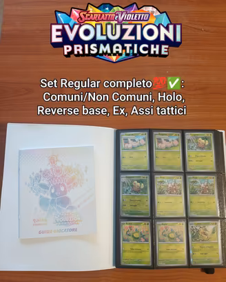 Pokémon Set Regular Evoluzioni Prismatiche ITA