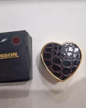 Raro Accendino Vintage Ronson Love Custodia Cuore