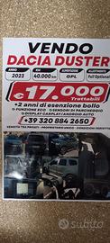 dacia Duster anno agosto 2023