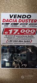dacia Duster anno agosto 2023