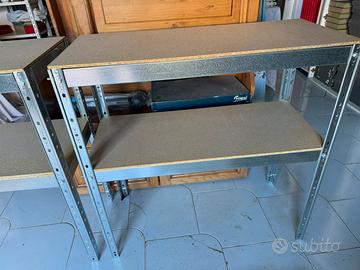 Scaffale basso metallo come nuovo