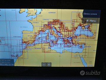 Navionics plus Mediterraneo e Mar Nero 2026