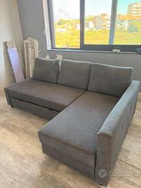 Divano Letto Angolare - contenitore - 3 posti