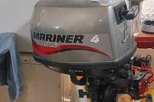 motore fuoribordo 4 cavalli 4 tempi mariner