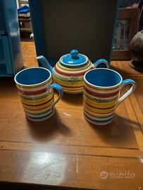 Teira e 2 Mug multicolore