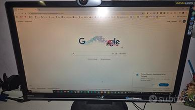 monitor asus 24 pollici VW246H per pc con audio