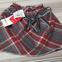 Gonnellina scozzese taglia 12 mesi