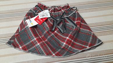 Gonnellina scozzese taglia 12 mesi