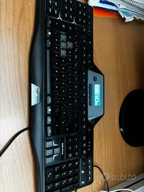 Tastiera logitech +mouse razer