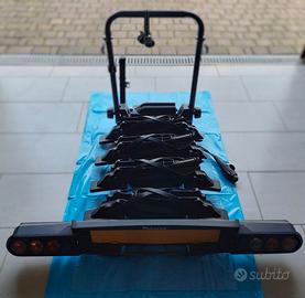 Portabici per gancio traino