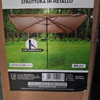 Ombrellone da Giardino con Carrucola