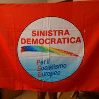 Bandiera Sinistra Dem. x il Socialismo Europeo