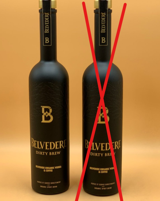Belvedere vodka Dirty Brew Limited Edition