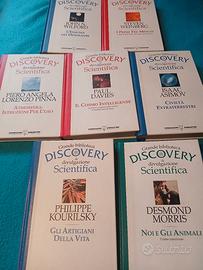 N. 7 Libri Discovery di divulgazione scientifica 