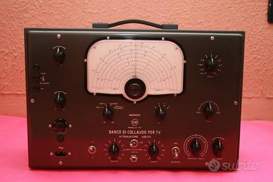 Banco di collaudo per TV Vintage