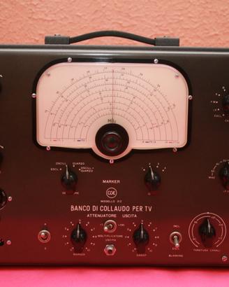 Banco di collaudo per TV Vintage