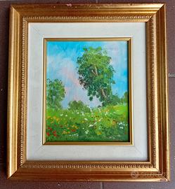 3 quadretti ARTURO VERGAGNI  autenticati Bolaffi