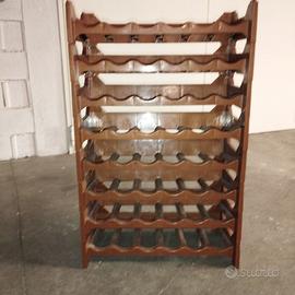 CANTINETTA PORTABOTTIGLIE IN PLASTICA MODULARE