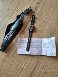 Cardiofrequenzimetro con istruzioni 