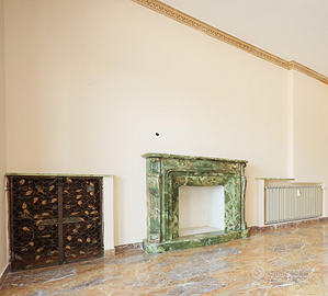 Camino Decorativo in Onice - ribassato