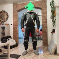 tuta moto spike nuova mai utilizzata