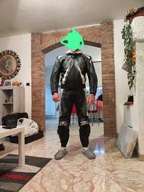tuta moto spike nuova mai utilizzata