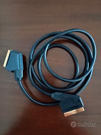 Cavo video Scart dorati (NUOVI)