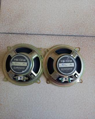 2 casse autoradio vintage PIONEER TS 1318  40W