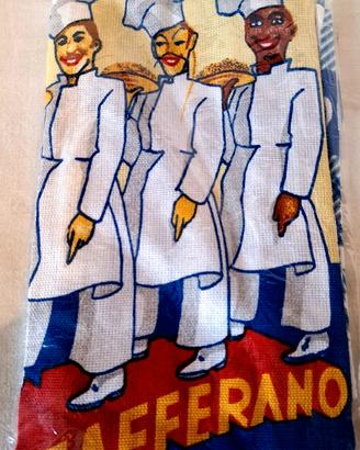 Zafferano 3 cuochi strofinaccio - canovaccio