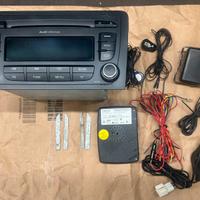Kit audio audi a3 8p: Woofer, Twetter, Autoradio