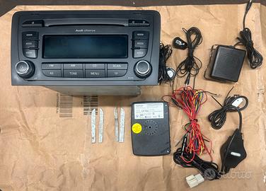 Kit audio audi a3 8p: Woofer, Twetter, Autoradio