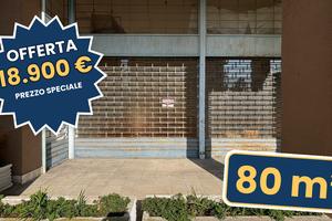 Ex negozio, 2 cantine, posto auto, cambio d'uso