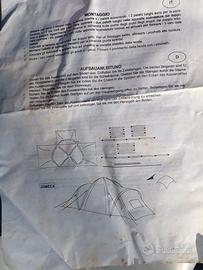 tenda campeggio sei posti