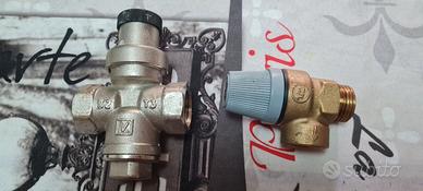 Valvola Sicurezza Boiler+Riduttore pressione acqua