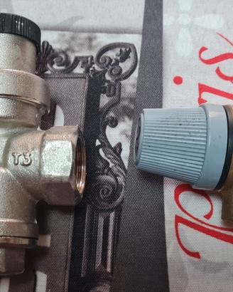 Valvola Sicurezza Boiler+Riduttore pressione acqua