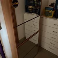 Scarpiera con specchio