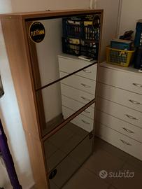 Scarpiera con specchio