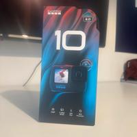 GoPro 10 black con accessori e custodia