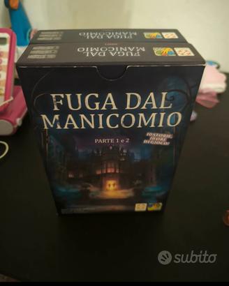 Gioco in scatola Fuga dal manicomio escape