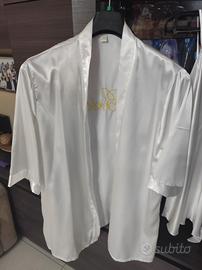 Vestaglia con sottoveste sposa