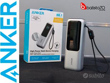 Powerbank Anker 25000mah 165w argento