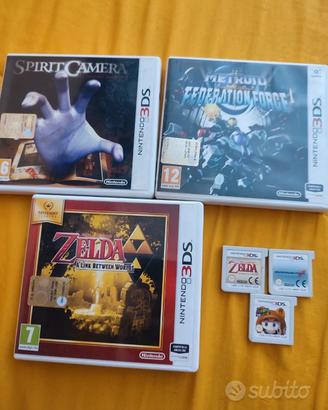 giochi Nintendo 3ds bundle 6 giochi