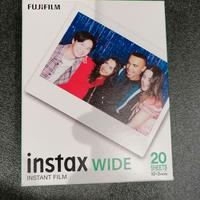 📸 Pellicola Fujifilm Instax Wide – 20 Fogli