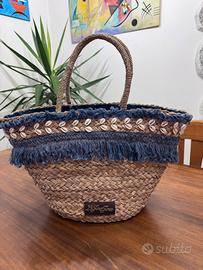 Borsa grande mare in paglia