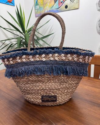 Borsa grande mare in paglia