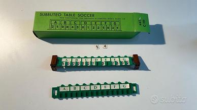 Subbuteo HW segnapunti risultati primi tempi C111