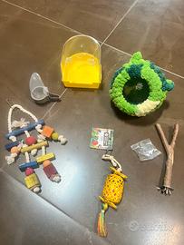 Accessori per pappagalli